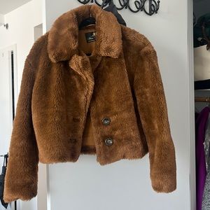 Free people shearling coat